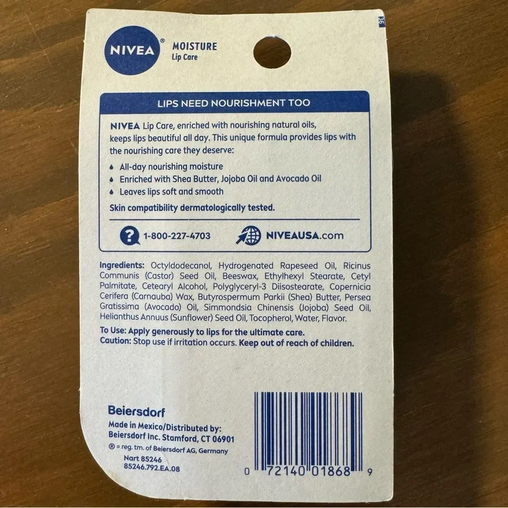 4/$20 Burt’s Bees Freshly Picked & Nivea Lip Balm Moisturizer 6 pack bundle